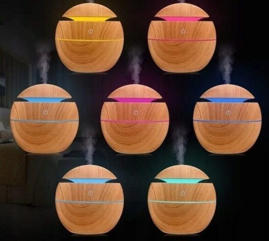 Medžio imitacijos aromaterapinis drėkintuvas